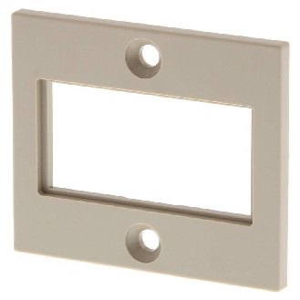 Adaptateur pour découpe rectangulaire de 27,5 x 52,5 mm - Y92F-76-Lire la description