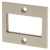 Adaptateur pour découpe rectangulaire de 27,5 x 52,5 mm - Y92F-76 Adaptateur pour découpe rectangulaire de 27,5 x 52,5 mm - Y92F-76