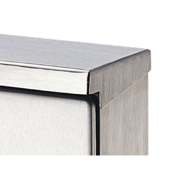 Toit de protection acier inox 760x25x300mm (LxHxP) - SZ 2474.000 Toit de protection acier inox 760x25x300mm (LxHxP) - SZ 2474.000-Lire la description