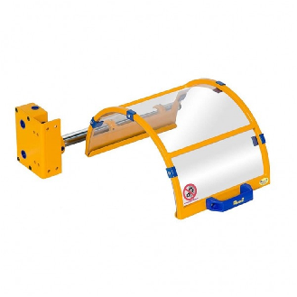 Protecteur pour tours polycarb. A1 Ø350mm larg.240mm avec microrupt. - 1TF350CMA1-Lire la description