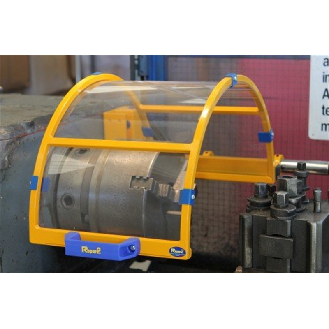 Protecteur pour tours polycarb. A1 Ø350mm larg.240mm avec microrupt. - 1TF350CMA1-Lire la description