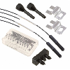 Fibre opt. barrage, cylindrique, Ø4mm, vue latérale - FT-KV40