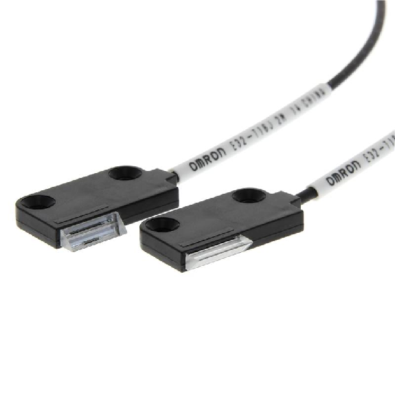 Fibre optique barrage, largeur de faisceau 11mm, 2m - E32-T16J 2M-Lire la description