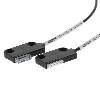Fibre opt. barrage, largeur de faisceau 11mm, 2m - E32-T16J 2M