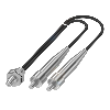 Fibre opt. directe coaxiale, plast. Ø2,2mm, tête M6, 1m - BFO D22-XB-LB-EAK-15-SA1-02 (BFO00C4)