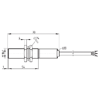 DETEC SECU POLYV" + DIAG - CSS-8-180-2PDM-LST 2M M12 8POL"-Lire la description