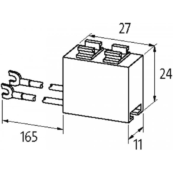 Module d'antiparasitage contacteurs Siemens, RC, 230VAC/DC - 22052 | RC-S01 N/230 Module d'antiparasitage contacteurs Siemens, RC, 230VAC/DC - 22052 | RC-S01 N/230-Lire la description