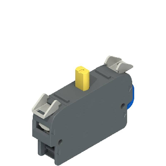 Bloc contact, fixation sous le couvercle, rupture lente 1NF auto-surv - E2 CP01S2V1-Lire la description