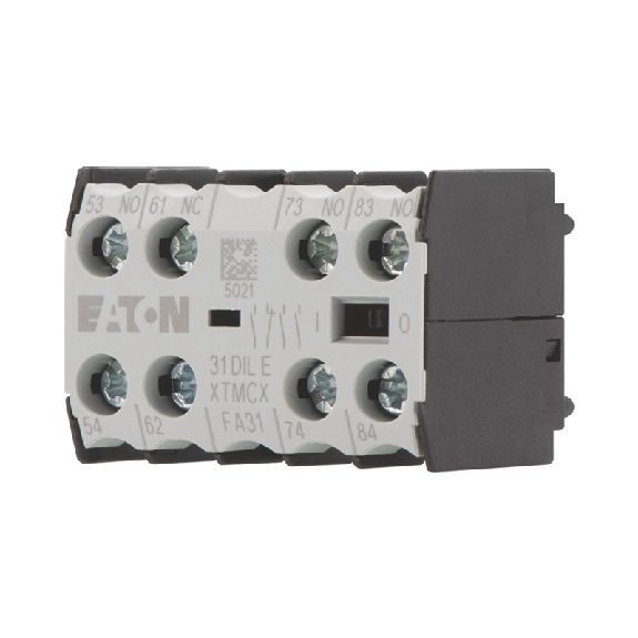 Contacts auxiliaires, 2O, Frontal, à vis, DILE(E)M - 02DILEM Contacts auxiliaires, 2O, Frontal, à vis, DILE(E)M - 02DILEM-Lire la description