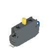 Bloc contact auto-surveillé, fixation en fond de boîte 1NC rupt lente - E2 CF01S2V1 Bloc contact auto-surveillé, fixation en fond de boîte 1NC rupt lente - E2 CF01S2V1