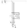 Démarreur réversible moteurs CA triphasés, 500VAC - 2,4A / Cde 24VDC - ELR H5-I-SC- 24DC/500AC-2