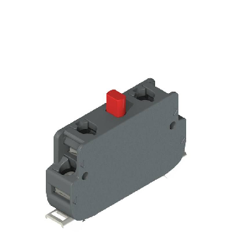 Bloc contact, fixation en fond de boîte, 2NF rupture lente - E2 CF02G2V1-Lire la description
