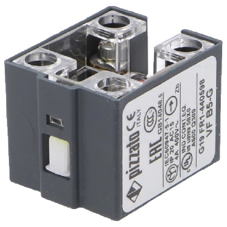 Bloc contacts 1NO+1NF rupture brusque dorés - VF B5-G-Lire la description