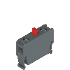 Bloc contact, fixation en fond de boîte, 1NF rupture lente - E2 CF01G2V1
