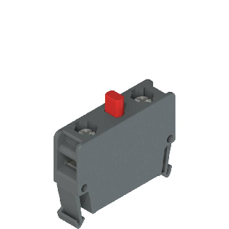Bloc contact, fixation en fond de boîte, 1NF rupture lente - E2 CF01G2V1-Lire la description