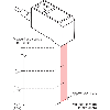 Laser de mesure P=75-125mm 4-20mA, NPN(x3), RS485 / HRS 12P - PRO2-N100B25A1 Laser de mesure P=75-125mm 4-20mA, NPN(x3), RS485 / HRS 12P - PRO2-N100B25A1