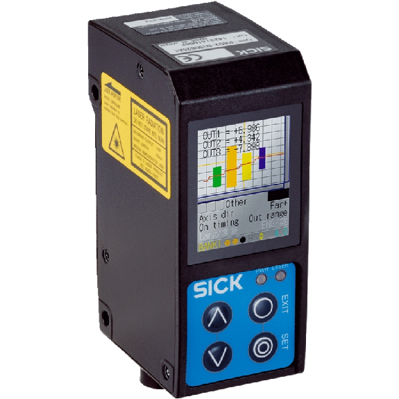 Laser de mesure P=75-125mm 4-20mA, NPN(x3), RS485 / HRS 12P - PRO2-N100B25A1 Laser de mesure P=75-125mm 4-20mA, NPN(x3), RS485 / HRS 12P - PRO2-N100B25A1-Lire la description