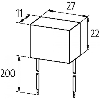 Module d'antiparasitage contacteurs Universel, RC, 230VAC/DC/15VA/W - 20682 | RCF 22-220/220 Module d'antiparasitage contacteurs Universel, RC, 230VAC/DC/15VA/W - 20682 | RCF 22-220/220