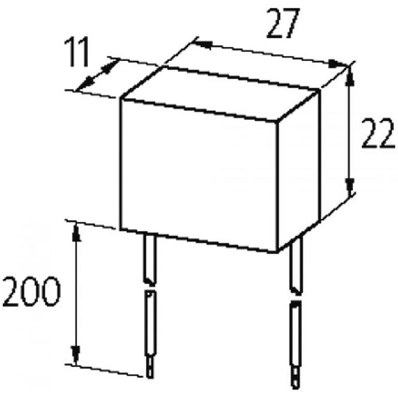 Module d'antiparasitage contacteurs Universel, RC, 230VAC/DC/15VA/W - 20682 | RCF 22-220/220 Module d'antiparasitage contacteurs Universel, RC, 230VAC/DC/15VA/W - 20682 | RCF 22-220/220-Lire la description