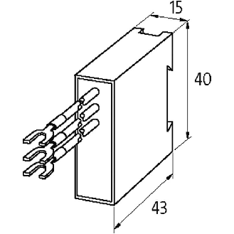 Module d'antiparasitage pour moteur CEM, RC 3 BU, 3 X 575 V AC, 22 kW - 236116 | RC 3 BU 022 - 575 VAC-Lire la description