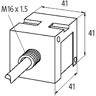 Antiparasitage pour moteur CEM, RC 3 U 3x400VAC 4KW / M16x1,5 - 23022 | RC 3 U - 4kW - M16x1,5-Lire la description