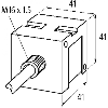 Antiparasitage pour moteur CEM, RC 3 U 3x400VAC 4KW / M16x1,5 - 23022 | RC 3 U - 4kW - M16x1,5