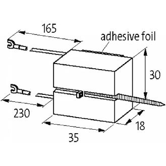 Module d'antiparasitage pour contacteur CEM, universel, 24VAC/DC - 26720-Lire la description