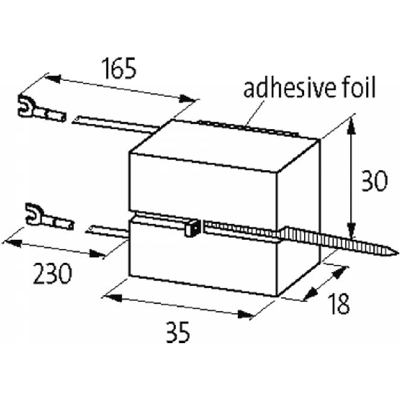 Module d'antiparasitage pour contacteur CEM, universel, 24VAC/DC - 26720 Module d'antiparasitage pour contacteur CEM, universel, 24VAC/DC - 26720-Lire la description