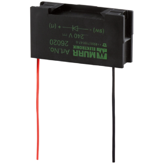 Module d'antiparasitage contacteurs Universel, RC, 230VAC/DC/25VA/W - 20033 | RC-BU1-047/230 Module d'antiparasitage contacteurs Universel, RC, 230VAC/DC/25VA/W - 20033 | RC-BU1-047/230-Lire la description
