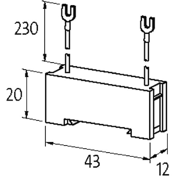Module d'antiparasitage contacteurs Universel, RC, 230VAC/DC/25VA/W - 20033 | RC-BU1-047/230 Module d'antiparasitage contacteurs Universel, RC, 230VAC/DC/25VA/W - 20033 | RC-BU1-047/230-Lire la description