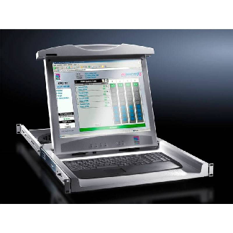 Console rackable 1U, clavier anglais 482,6x-x680mm (LxHxP) - DK 9055.312-Lire la description