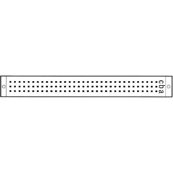 Support porte-carte Europe, 32 pôles C, 250V 2A, rangées a, c - 631776 | SKP 32 IC Support porte-carte Europe, 32 pôles C, 250V 2A, rangées a, c - 631776 | SKP 32 IC-Lire la description