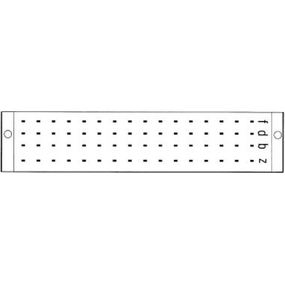 Support porte-carte Europe, 64 pôles G, 250V 3A, rangées z, b, d, f - 63040 | SKP 64 IG Support porte-carte Europe, 64 pôles G, 250V 3A, rangées z, b, d, f - 63040 | SKP 64 IG-Lire la description