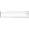 Support porte-carte Europe, 64 pôles G, 250V 3A, rangées z, b, d, f - 63040 | SKP 64 IG Support porte-carte Europe, 64 pôles G, 250V 3A, rangées z, b, d, f - 63040 | SKP 64 IG