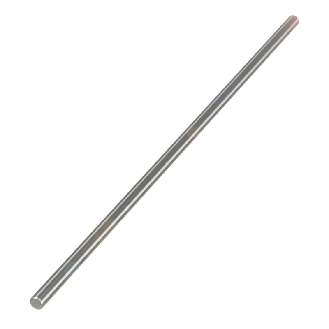Tige pour systèmes de montage BMS, Ø 12 x 600 mm, inox, Ecolab  - BMS RS-S-D12-0600-00 (BAM03F1)-Lire la description