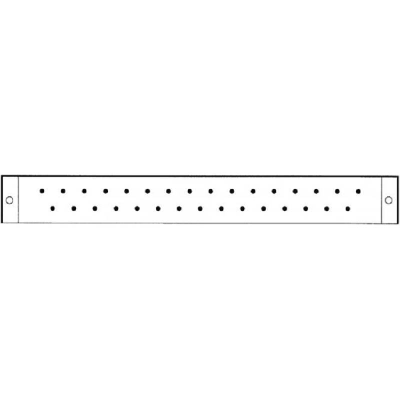 Support porte-carte Europe, 31 pôles (DIN 41617), 250V 5A - 63007 | SKP 31/II-Lire la description