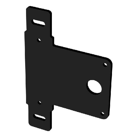 Support de montage noir poudré pour déverrouillage interne MGB- E - MGB-A-MOUNTINGPLATE-E-109492-Leggi tutto