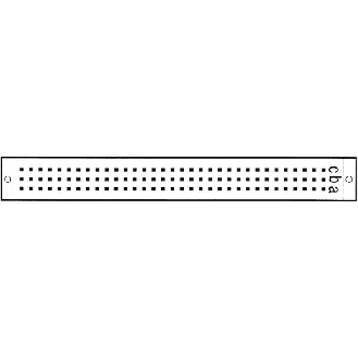 Support porte-carte Europe, 64 pôles C, 250V 4A, rangées a, c - 63043 | SKP 64/IC-Lire la description