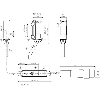 Cellule Bar. reflex transp PNP P=1.2m Teach LO / M08 4P+C0.35m - WL2SG-2P3236