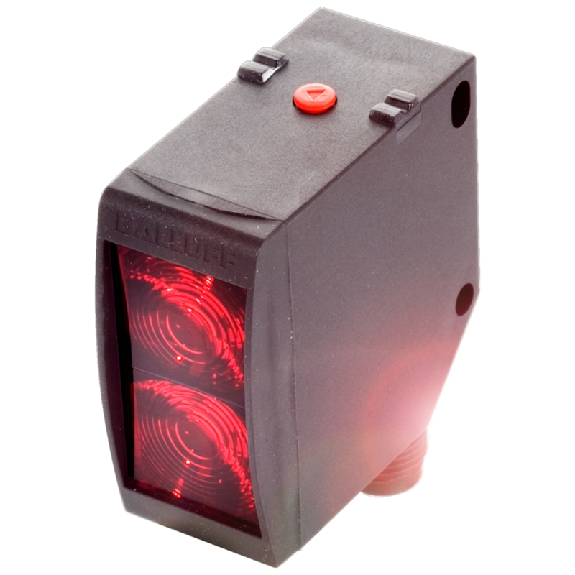 Cellule Barrage (R) PNP P=30m Teach Laser LO/DO / M12 4P - BOS 23K-PU-LE10-S4 (BOS016L)-Lire la description