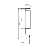 Cellule Directe PNP P=300mm Laser NO+NF M18 Plast. Axial M12 4P - FAL4/BP-0E