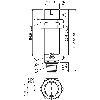 Cellule Directe PNP P=350mm IR M18 LO/DO Métal Axial / M12 4P - GRTE18-F2432
