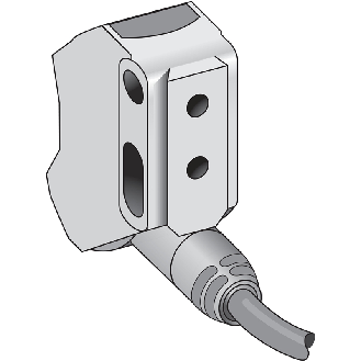 Cellule Bar. reflex PNP P=2m Pot. LR LO/DO / Câble 2m PVC - WL12-3P1161-Lire la description