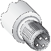 Cellule Directe PNP P=450mm Pot. LO/DO M18 Radial / M12 4P - VTE180-2P42444 Cellule Directe PNP P=450mm Pot. LO/DO M18 Radial / M12 4P - VTE180-2P42444