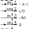 Cellule Directe PNP P=450mm Pot. LO/DO M18 Radial / M12 4P - VTE180-2P42444 Cellule Directe PNP P=450mm Pot. LO/DO M18 Radial / M12 4P - VTE180-2P42444