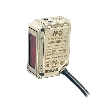Cellule Directe PNP P=200mm IR NO+NF Inox 316L Câble 2m - QFI4/BP-1A-Lire la description