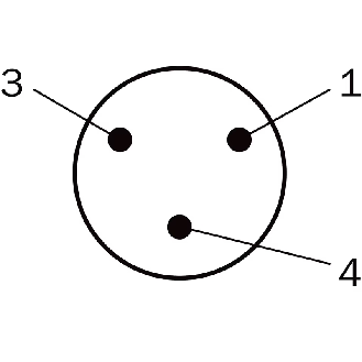 Cellule EAP en V PNP/NPN P=22mm PinPoint LO / M08 3P - WTV4FE-213111A0ZZZ-Lire la description