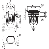 Cellule Directe PNP P=1m Pot. LR LO M18 Plast. Axial / Câble 2m - GRTE18S-P1367
