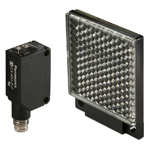 Cellule Bar. reflex PNP P=5m LR LO/DO 12-24Vdc / M08 4P - CX-493-P-Z-Lire la description