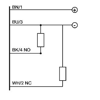 Cellule Directe PNP P=400mm Teach IR NO+NF M18 Inox Axial, M12 4P - FFI7/BP-1E-Lire la description